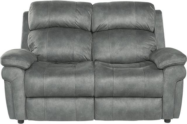 Glendale Place Charcoal 6 Pc Living Room with Reclining Sofa - Thumbnail - Image 5