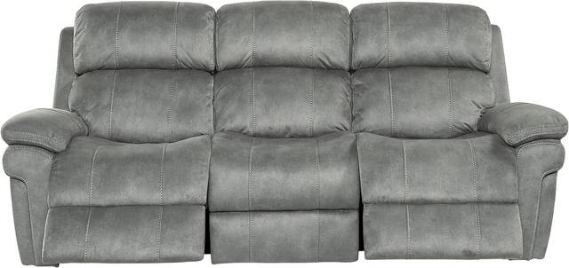 Glendale Place Charcoal 6 Pc Living Room with Reclining Sofa - Thumbnail - Image 3