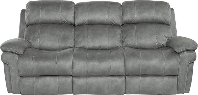 Glendale Place Charcoal 6 Pc Living Room with Reclining Sofa - Thumbnail - Image 2
