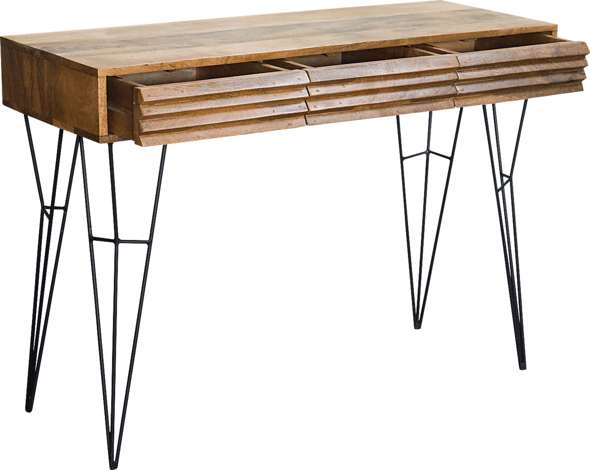 Gleneagles Brown Sofa Table - Image 1