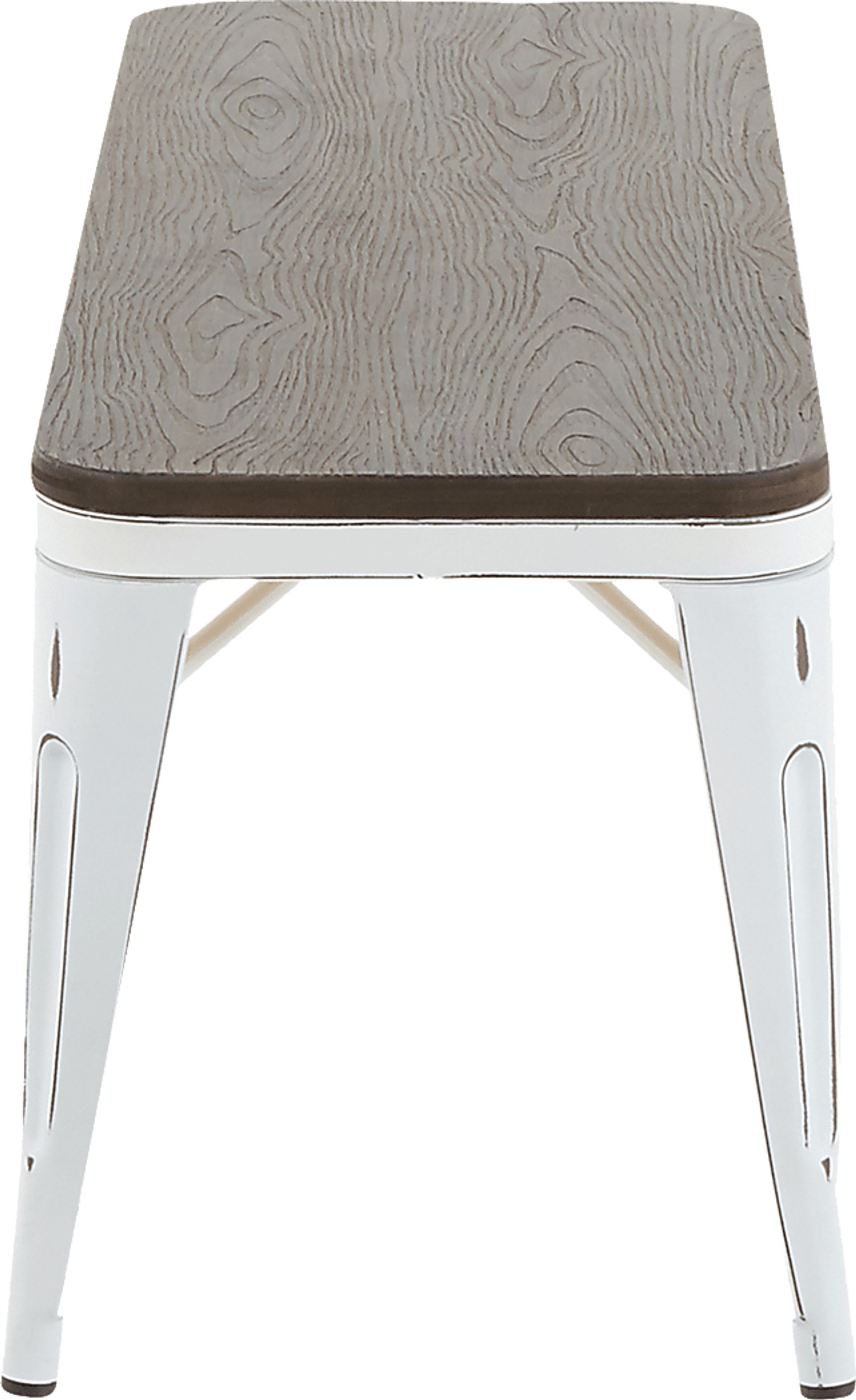 Glenfern White Bench - Image 2