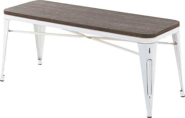 Glenfern White Bench - Thumbnail - Image 3