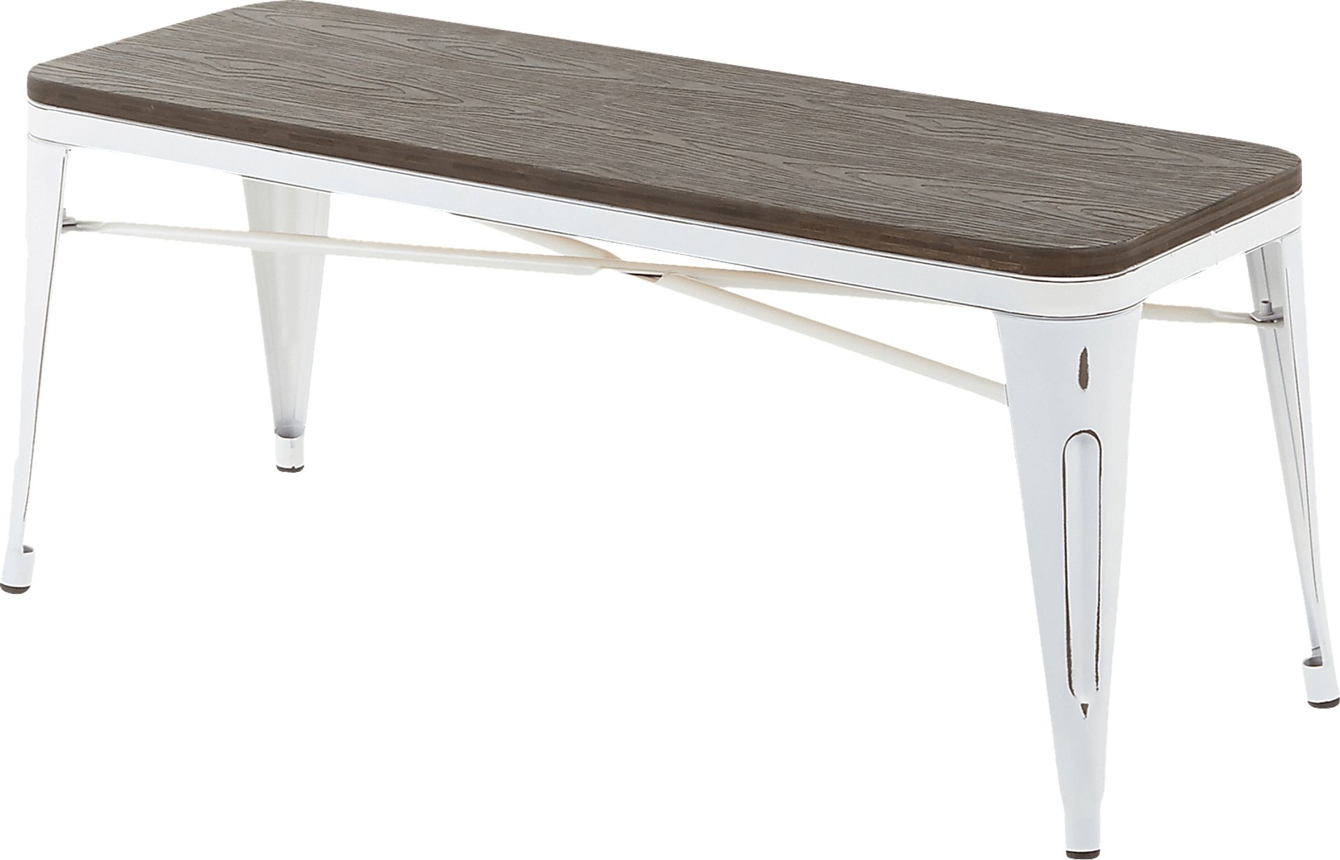 Glenfern White Bench - Image 3