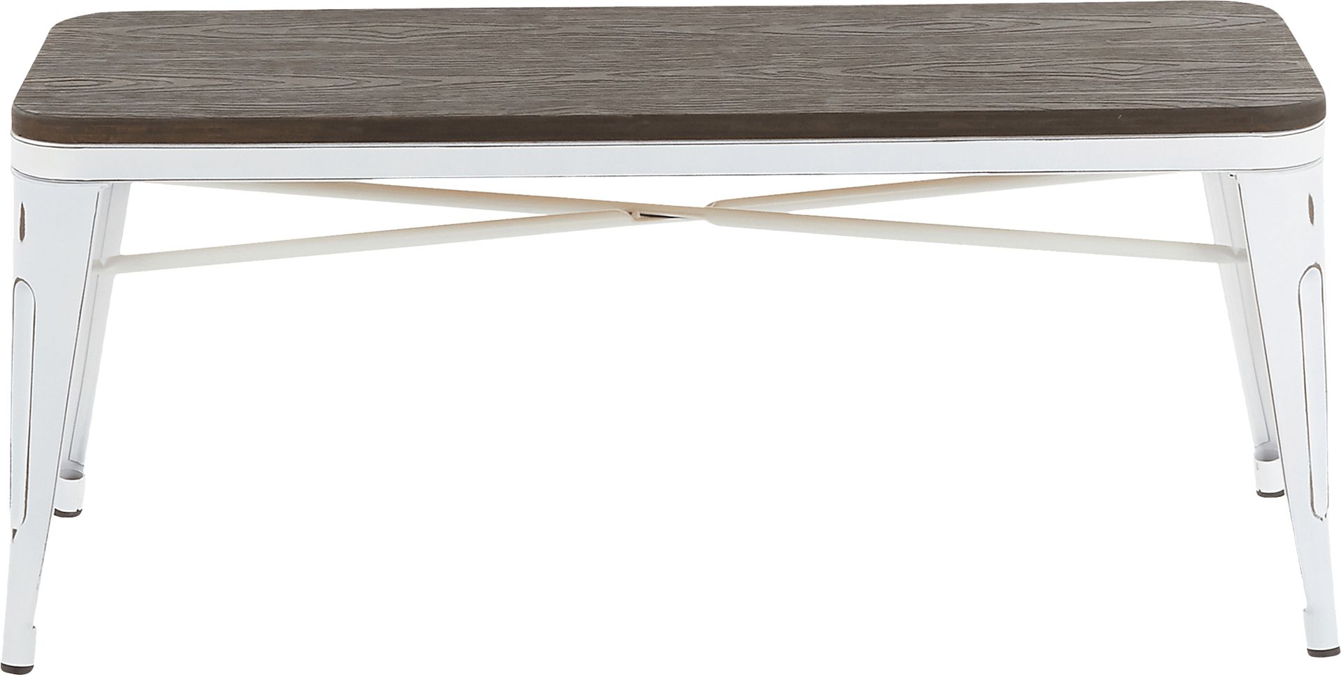 Glenfern White Bench - Image 4