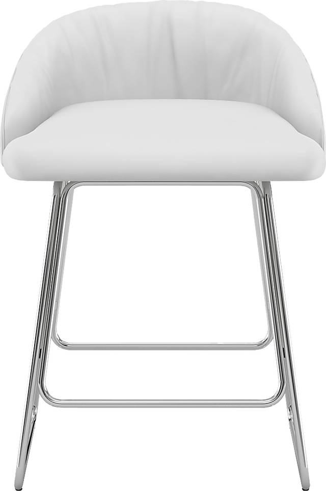 Glenfinnan White Counter Height Stool - Thumbnail - Image 2