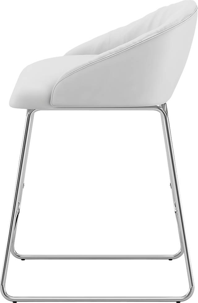 Glenfinnan White Counter Height Stool - Thumbnail - Image 5