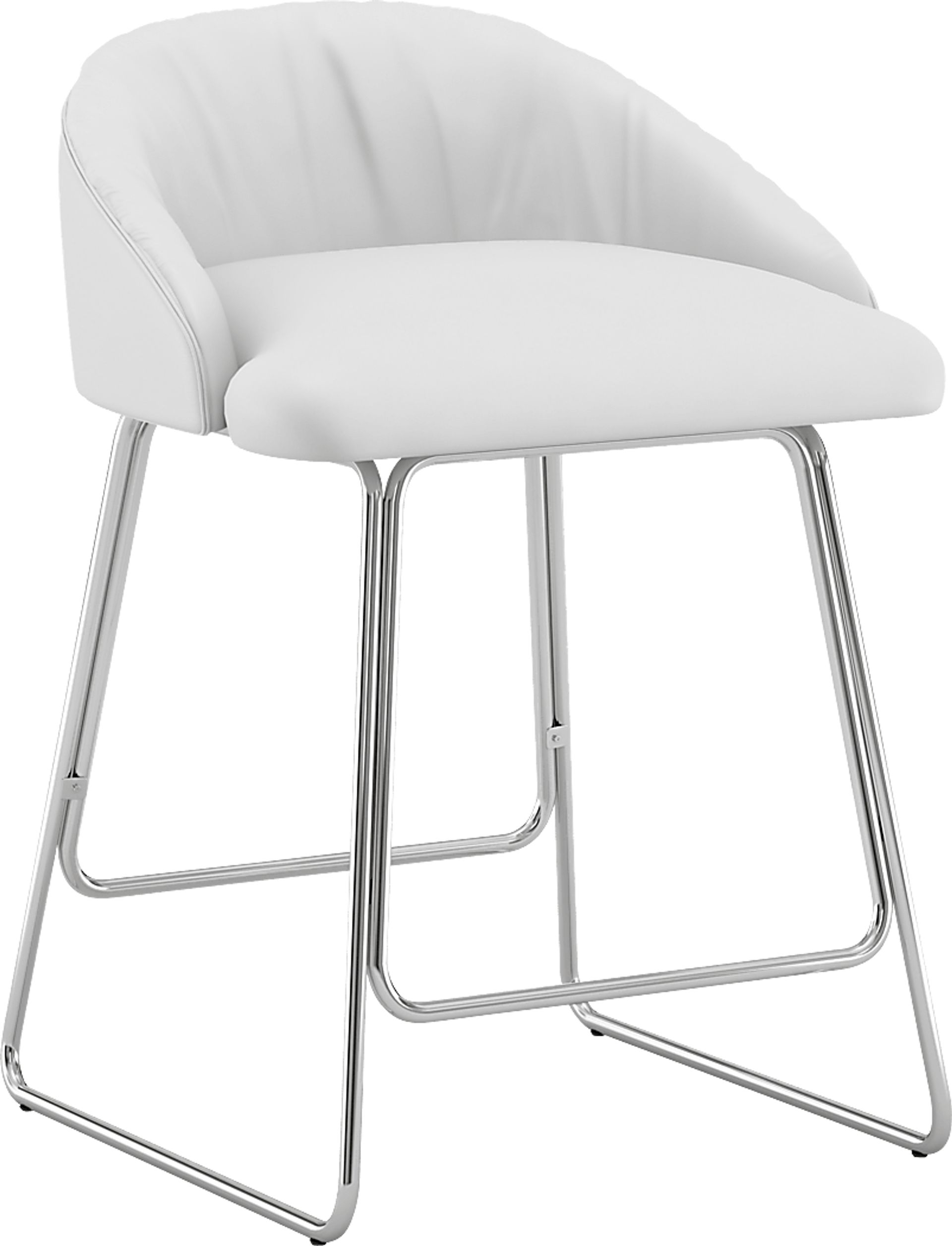 Glenfinnan White Counter Height Stool - Image 1