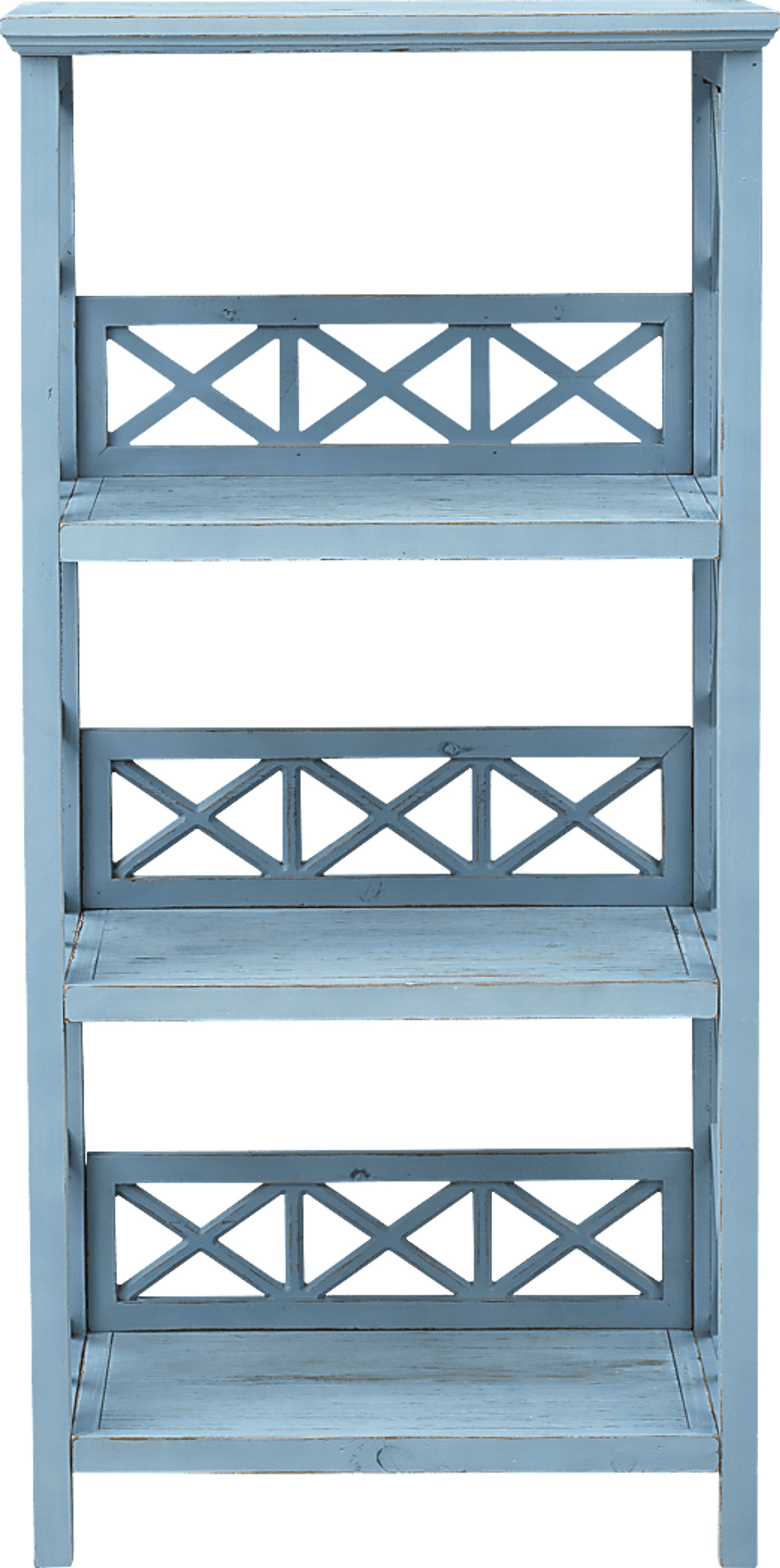 Glengarry Blue Bookcase - Image 4