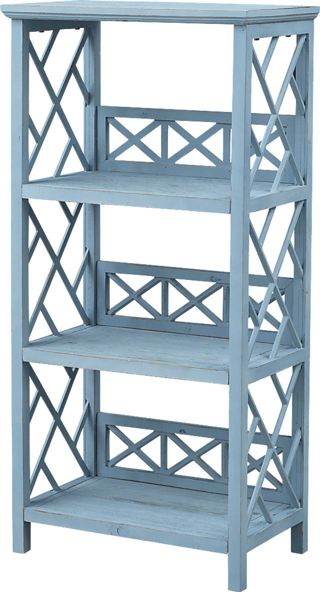 Glengarry Blue Bookcase - Thumbnail - Image 1