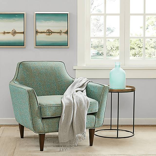 Glengary Green Accent Chair - Thumbnail - Image 2