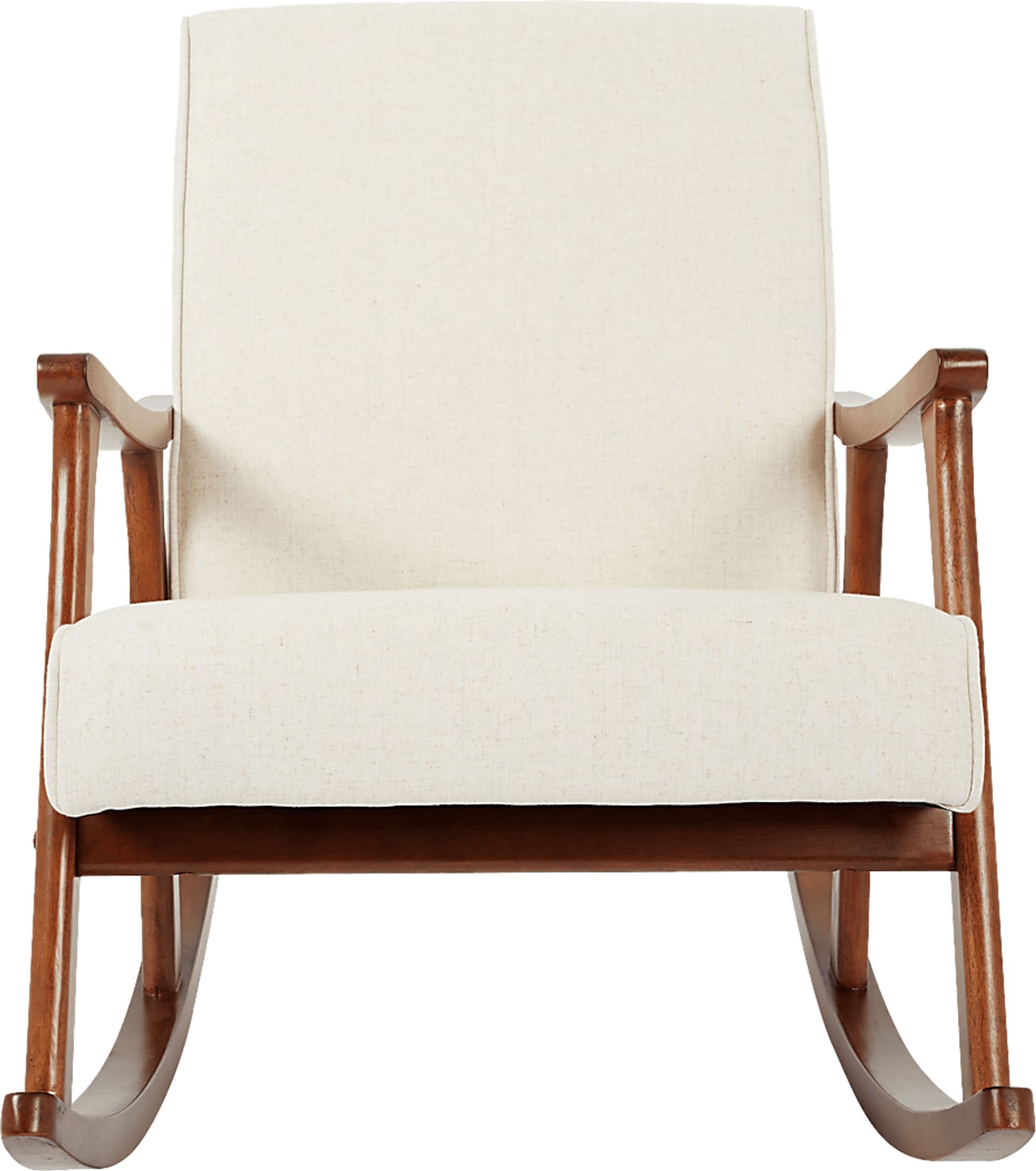 Glengyle White Dark Wood Rocker - Image 4