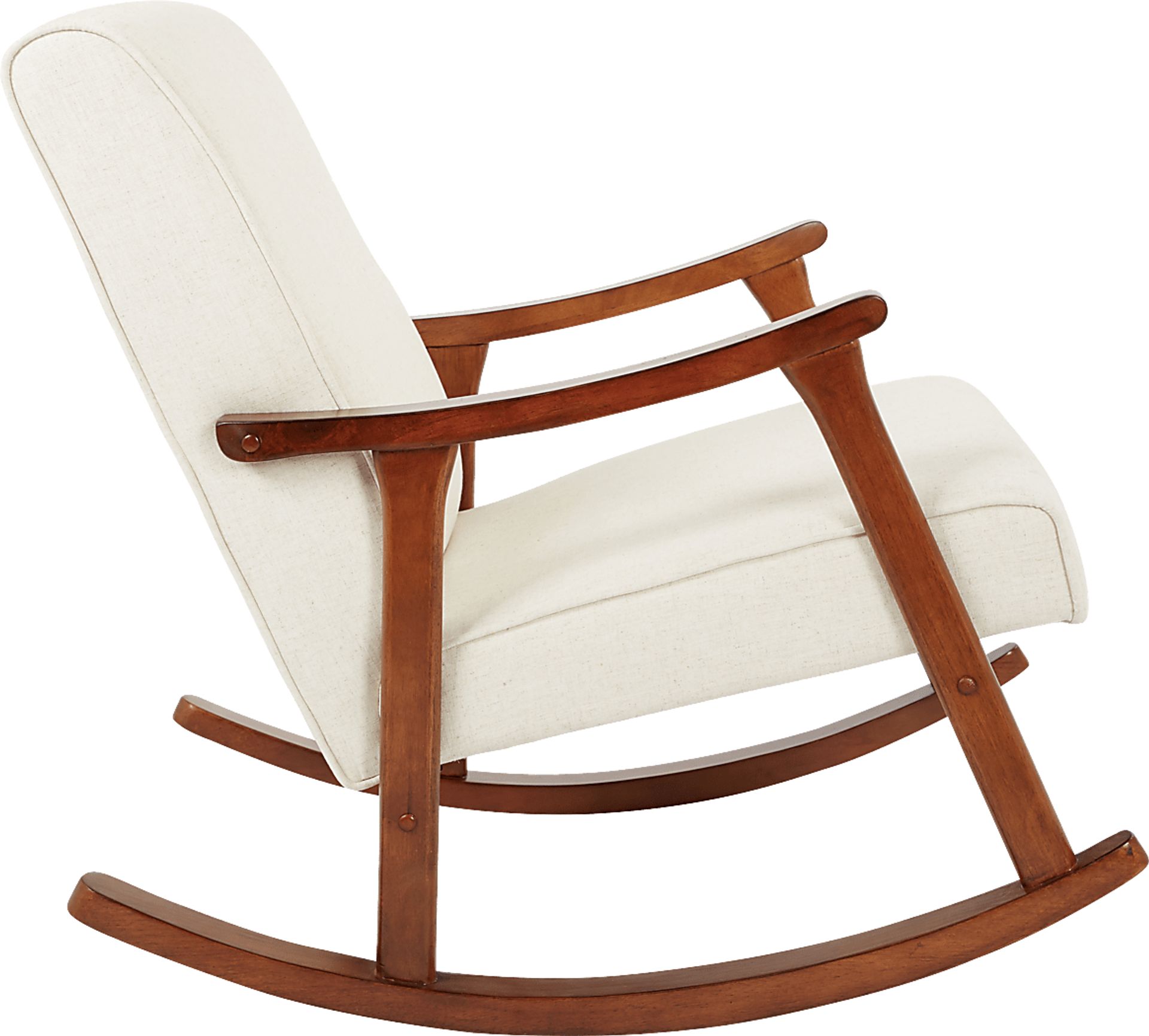 Glengyle White Dark Wood Rocker - Image 5