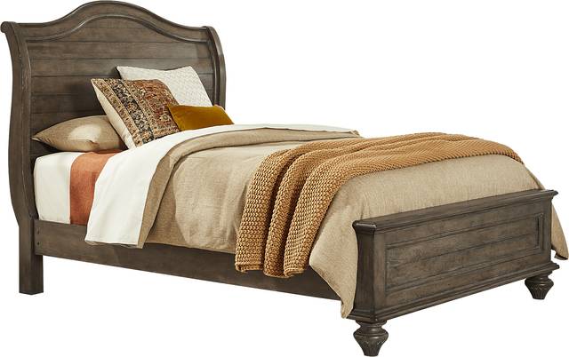Glenira Lane Brown 8 Pc King Sleigh Bedroom - Thumbnail - Image 3