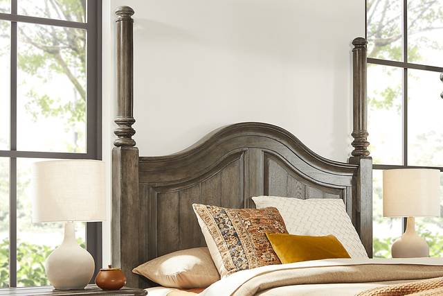 Glenira Lane Brown 5 Pc Queen Poster Bedroom - Thumbnail - Image 3