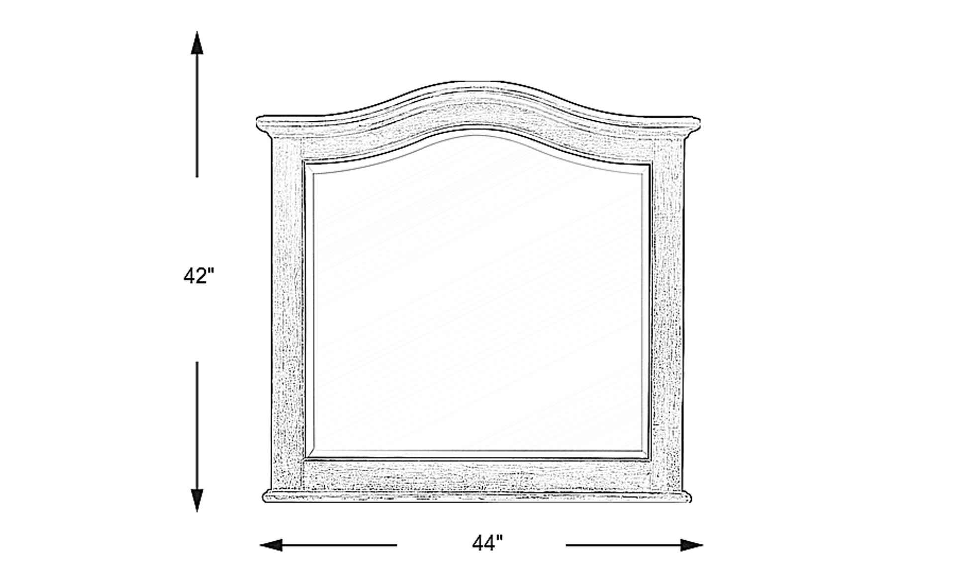 Dimension Image. Please refer to the Dimension Tab on this page for dimension details.