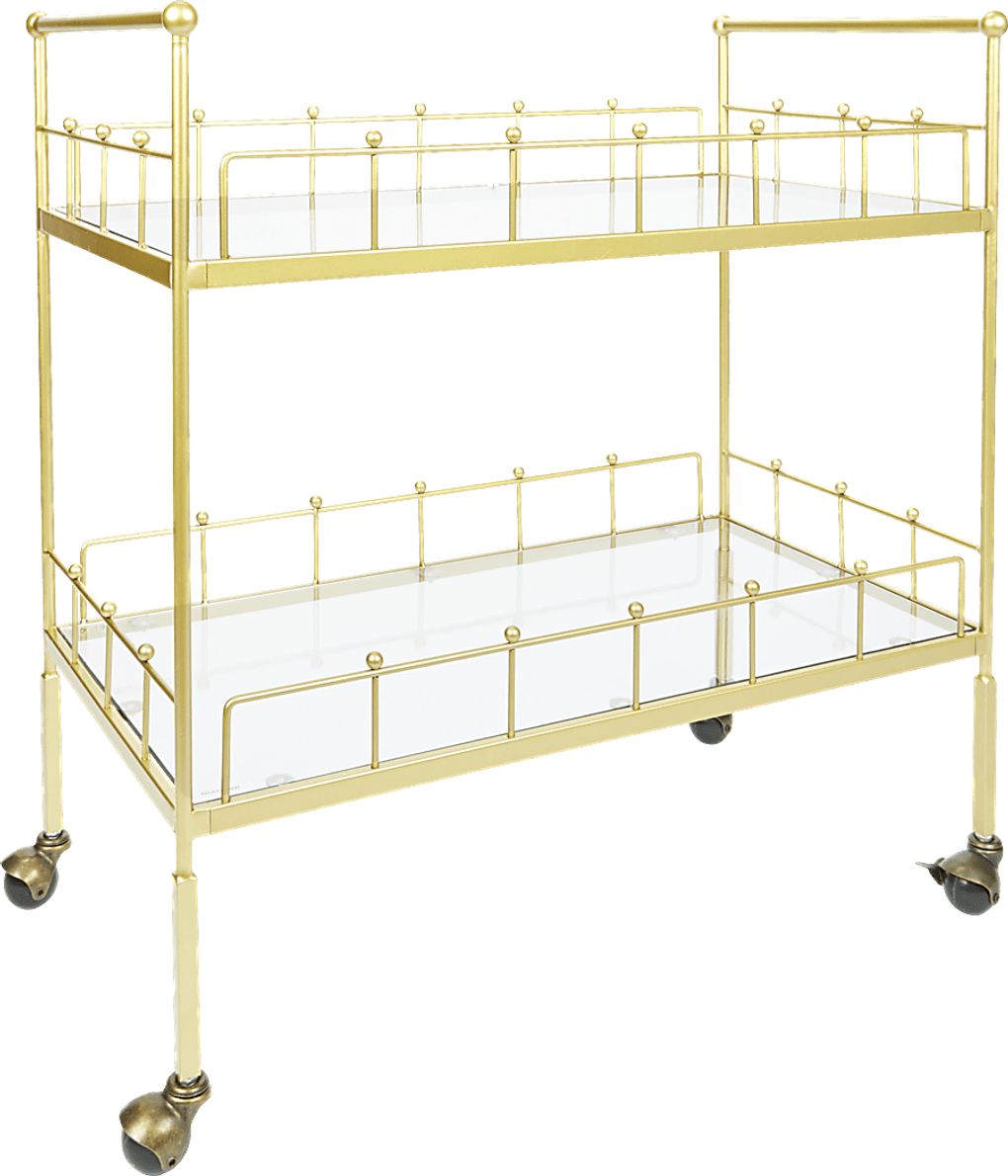 Glenleigh Gold Bar Cart