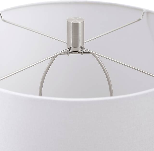 Glenmare Bay Nickel Lamp - Thumbnail - Image 3