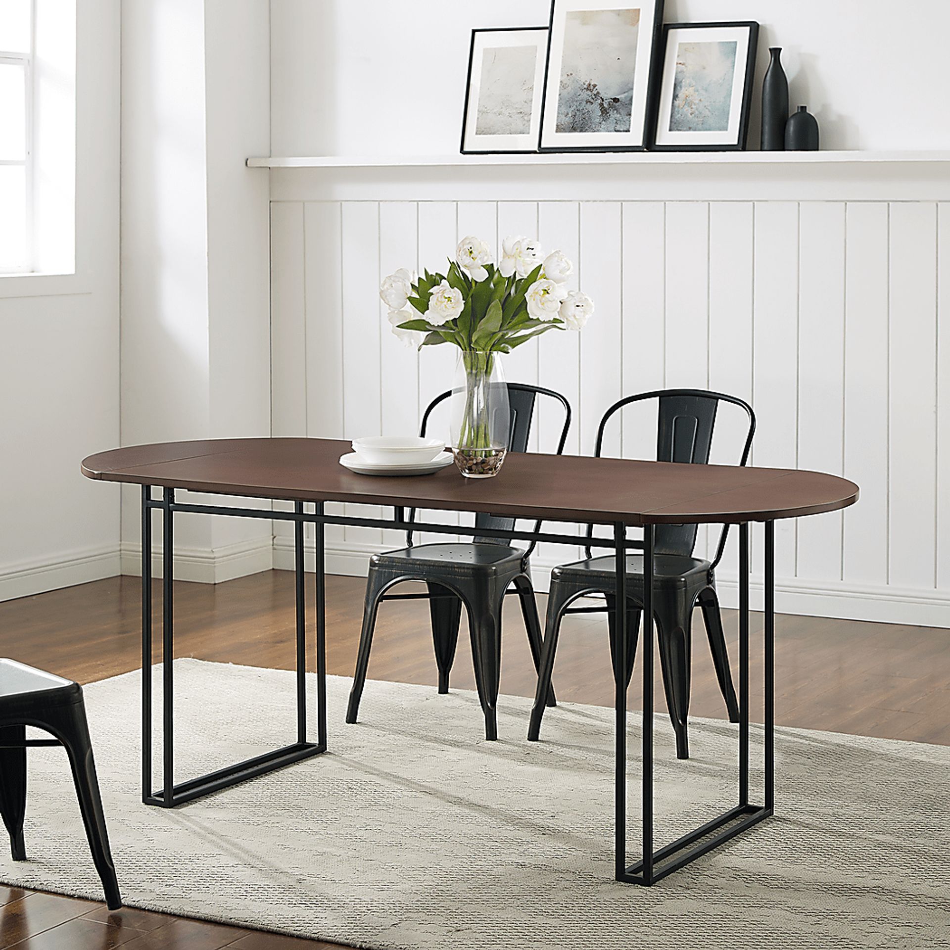 Glenmaura Walnut Dining Table - Image 4