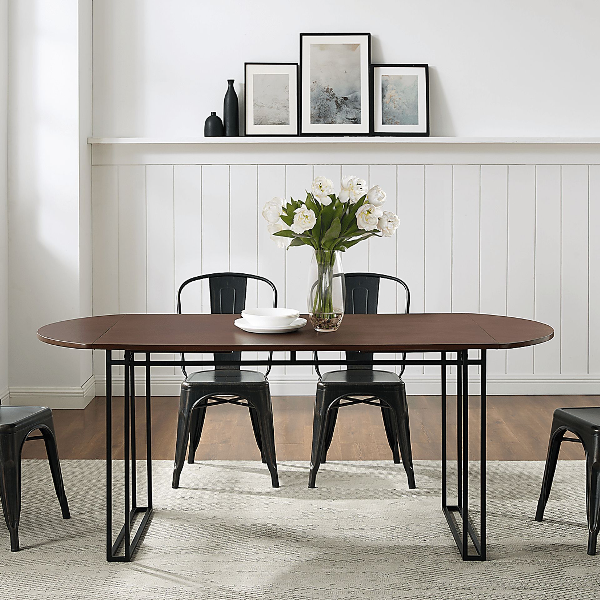 Glenmaura Walnut Dining Table - Image 5
