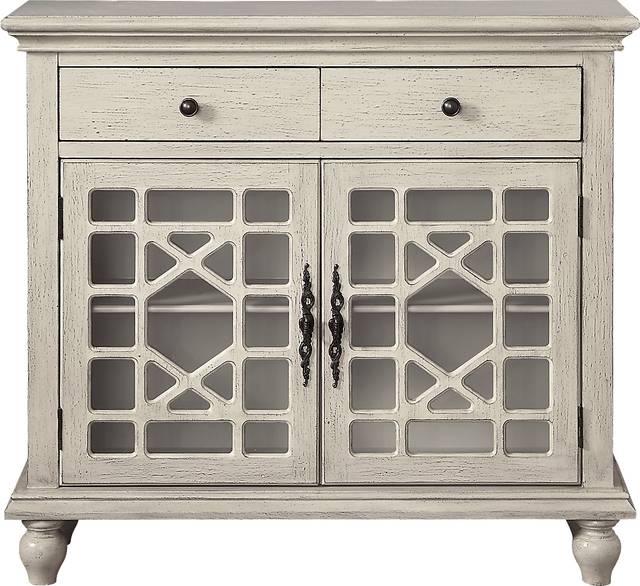 Glenna Ivory Accent Cabinet - Thumbnail - Image 1