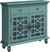 Glenna Teal Accent Cabinet
