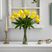 Glennan Yellow Floral Arrangement with Vase