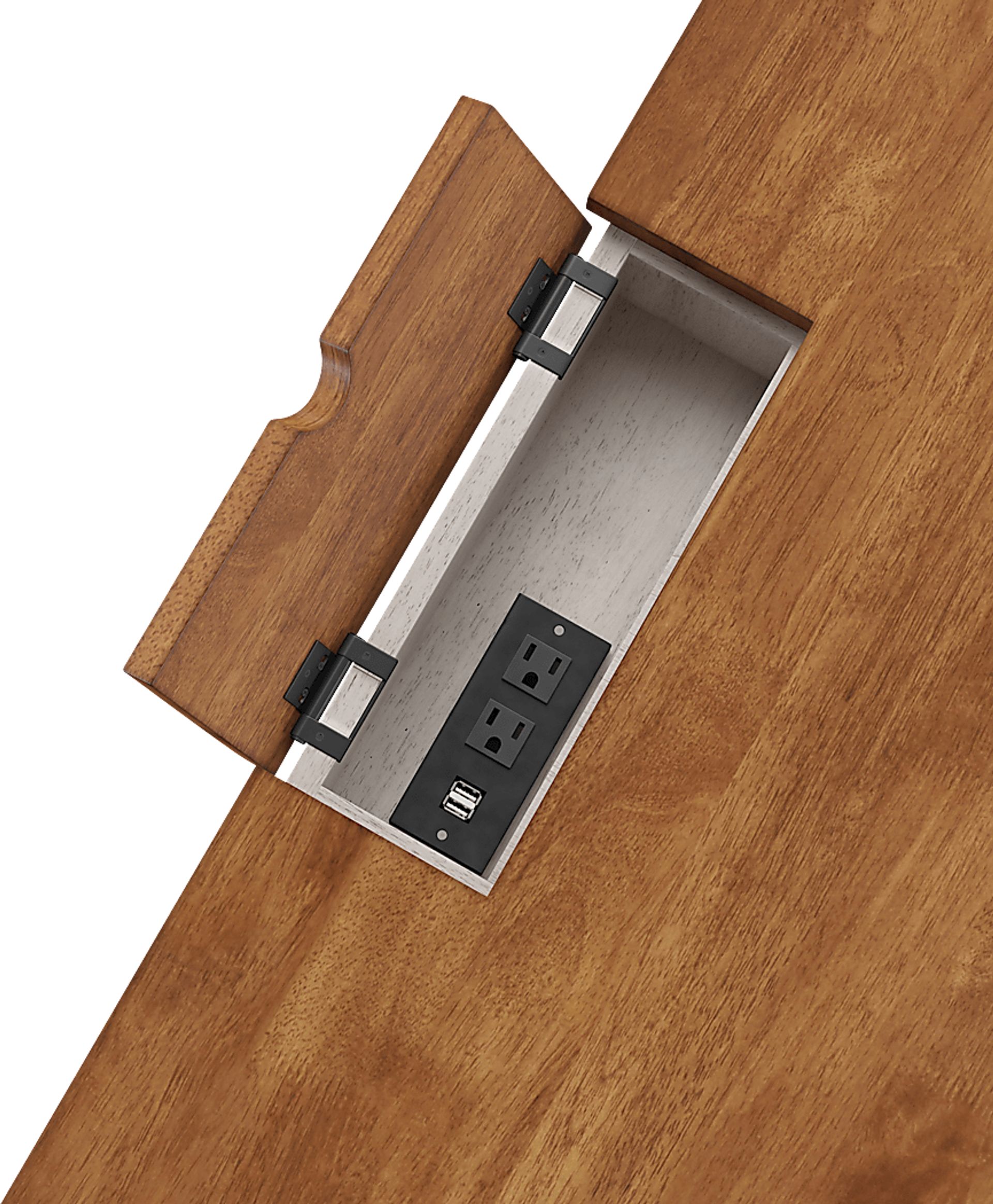 Glennon Oak Desk - Image 6