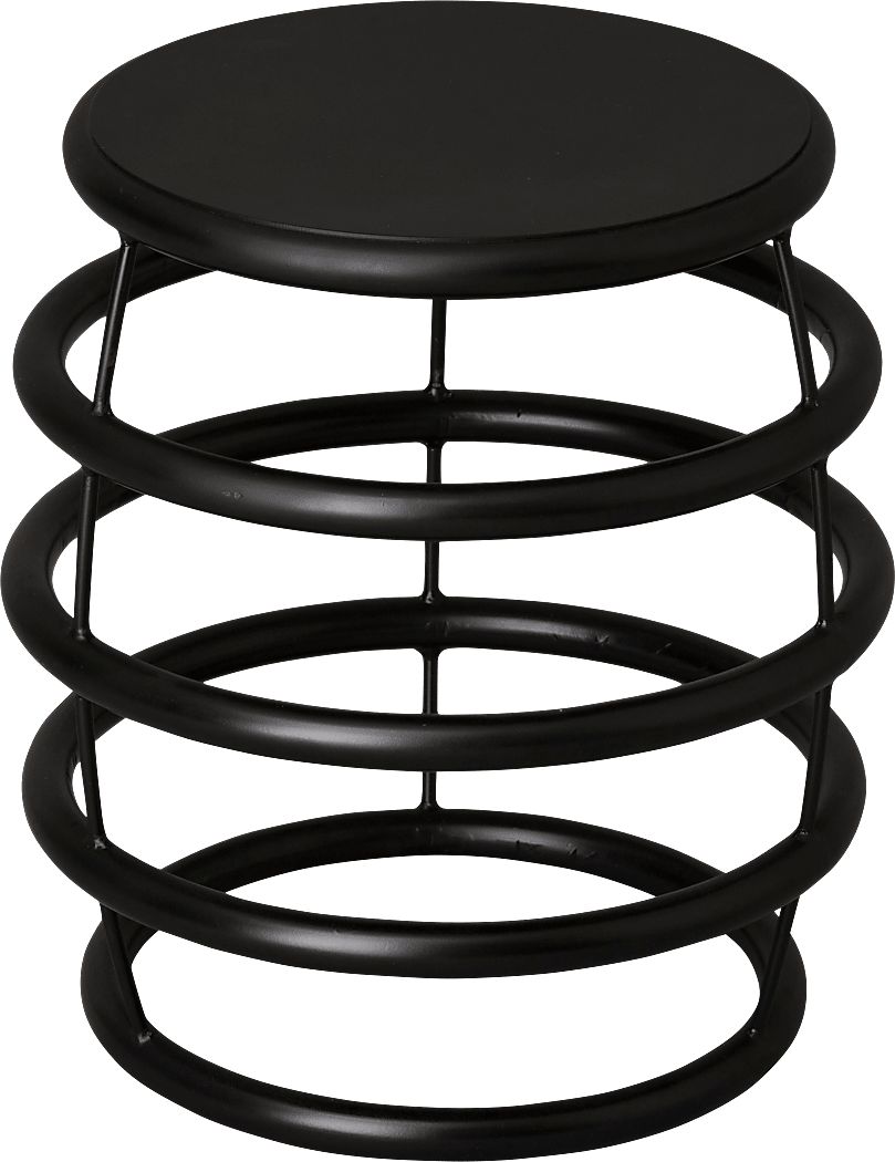 Glenore Black Accent Table