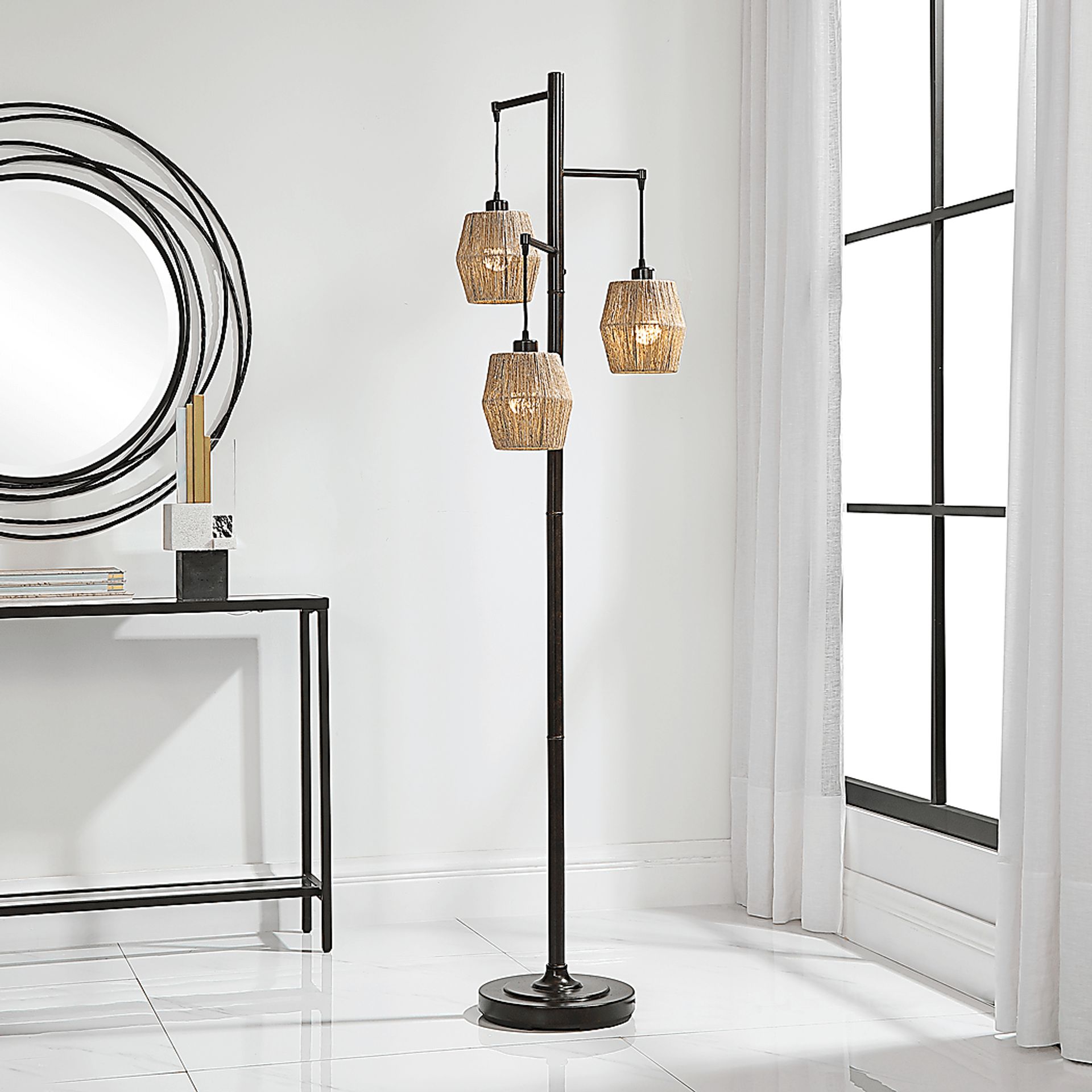 Glenridge Way Bronze Floor Lamp - Image 6