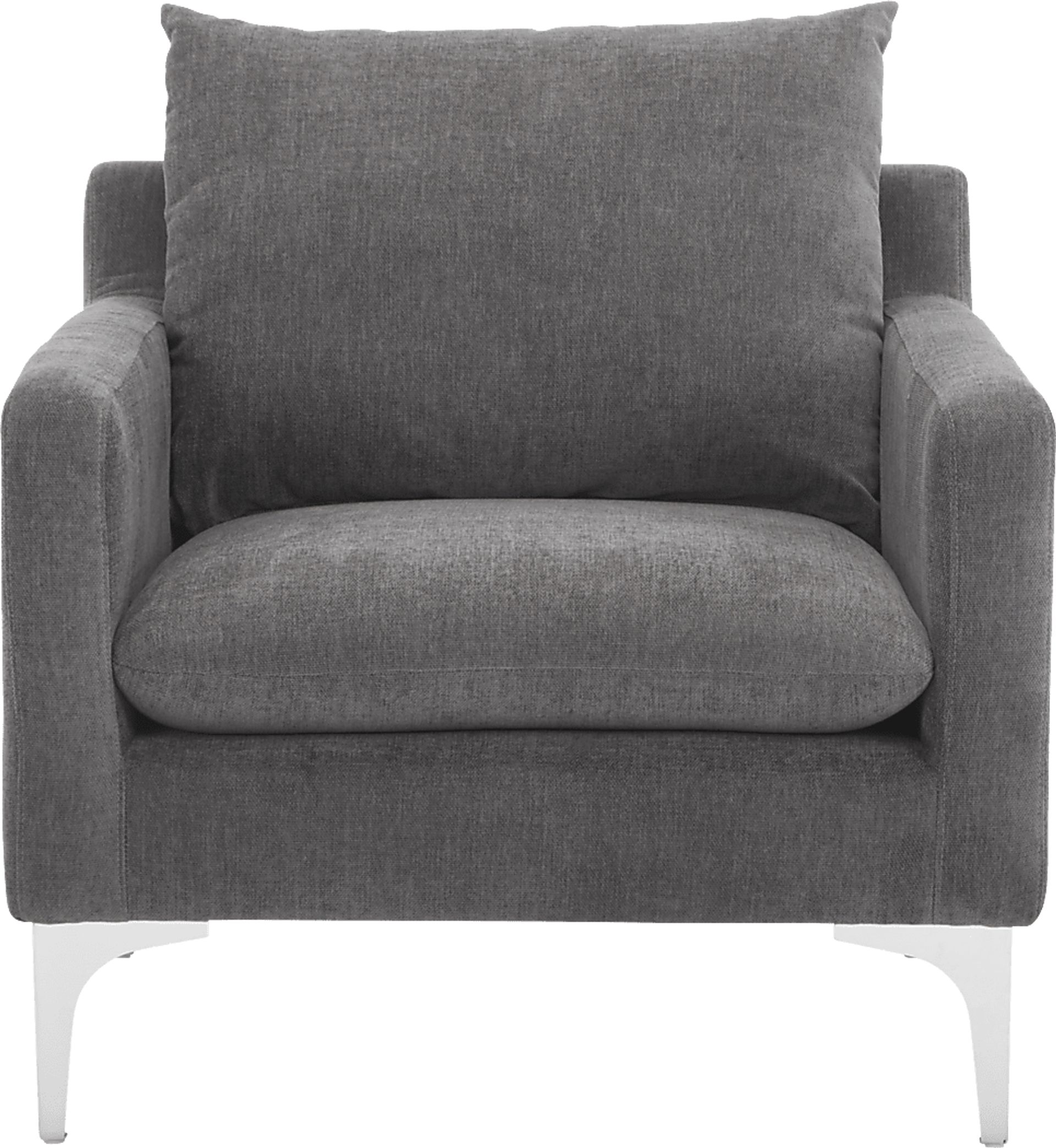 Glenroy Gray Accent Chair - Image 2