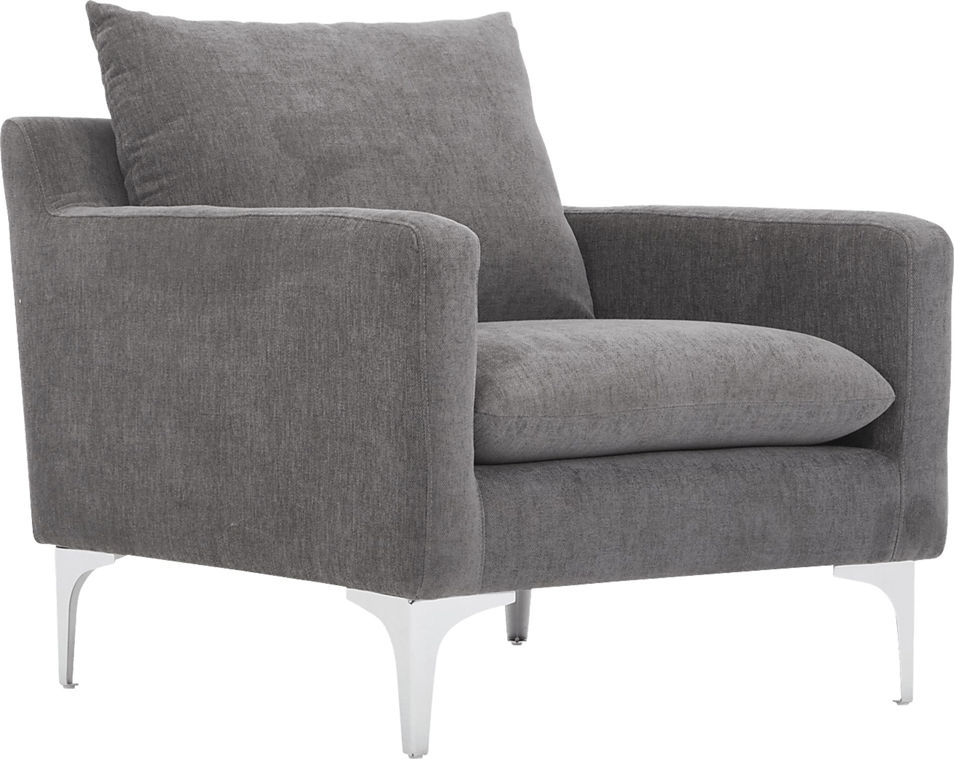 Glenroy Gray Accent Chair - Image 1