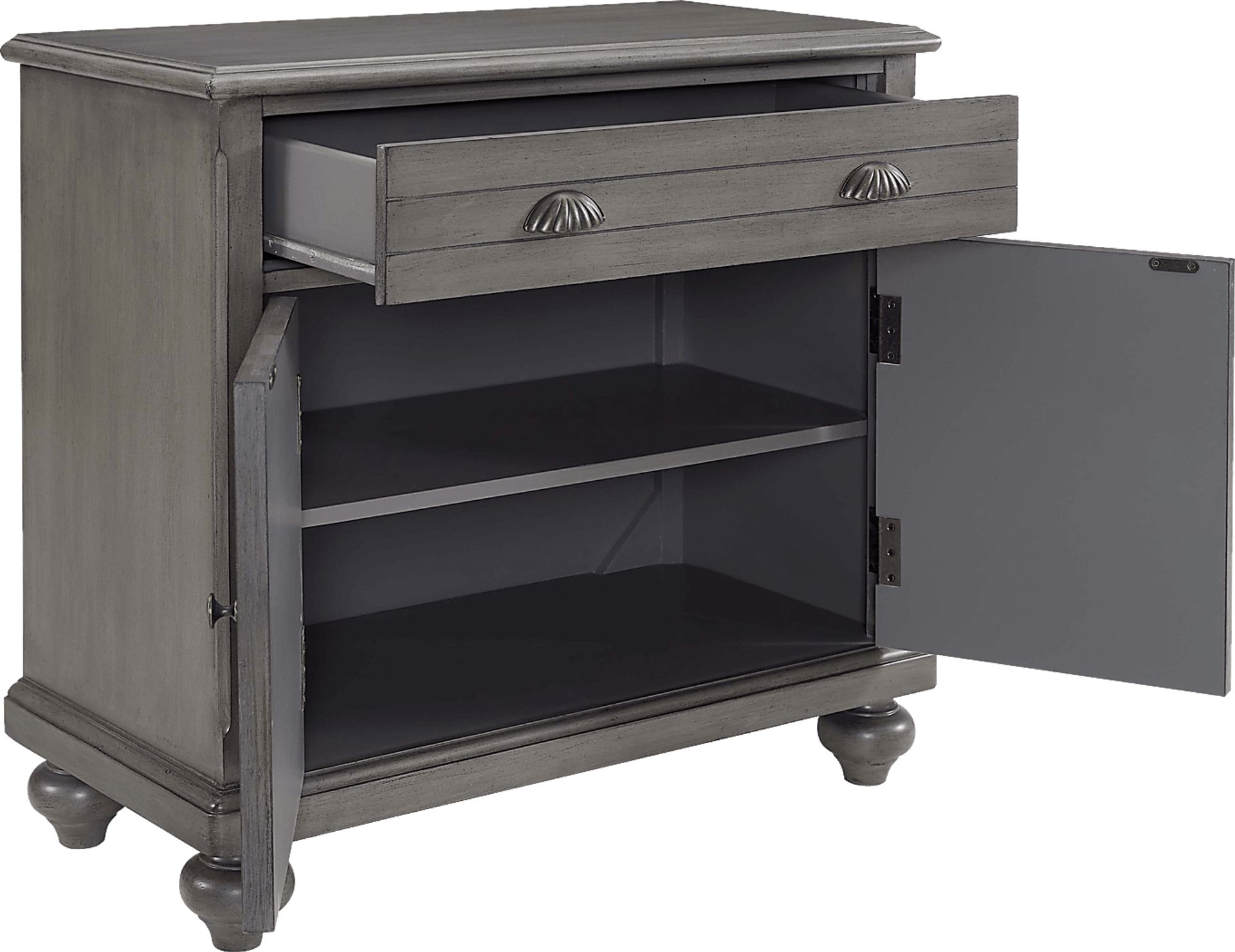 Glenshyre Gray Accent Cabinet - Image 5