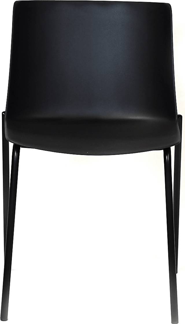 Glenury Black Outdoor Dining Chair, Set of 2 - Thumbnail - Image 2