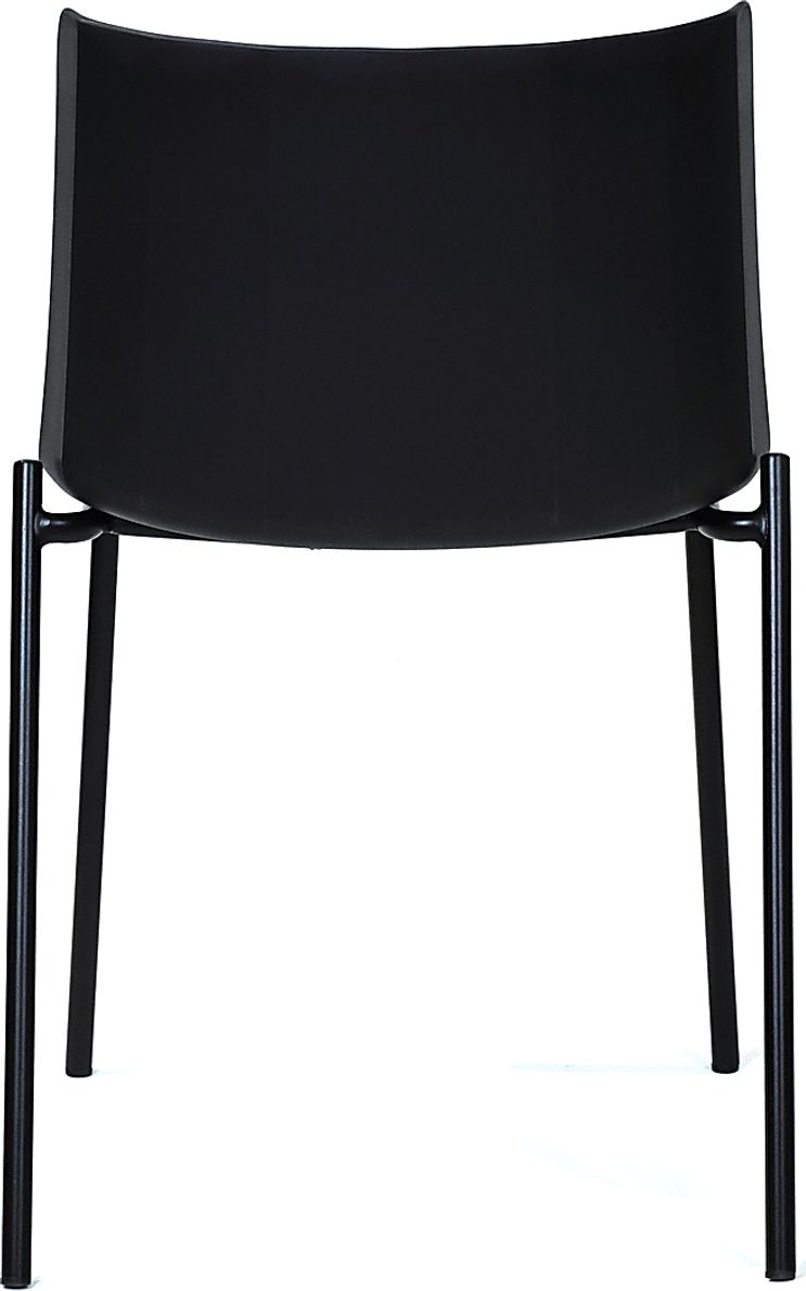 Glenury Black Outdoor Dining Chair, Set of 2