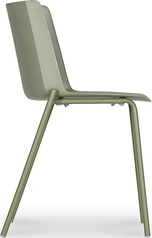 Glenury Green Outdoor Dining Chair, Set of 2 - Thumbnail - Image 4