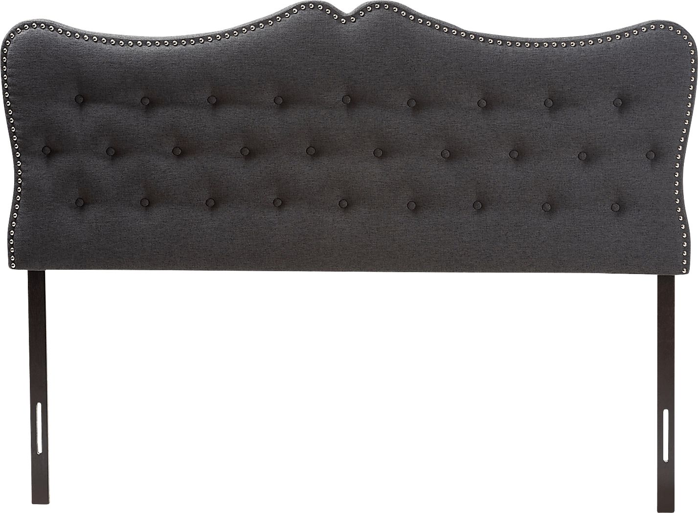 Glenvale Charcoal Queen Upholstered Headboard Rooms To Go