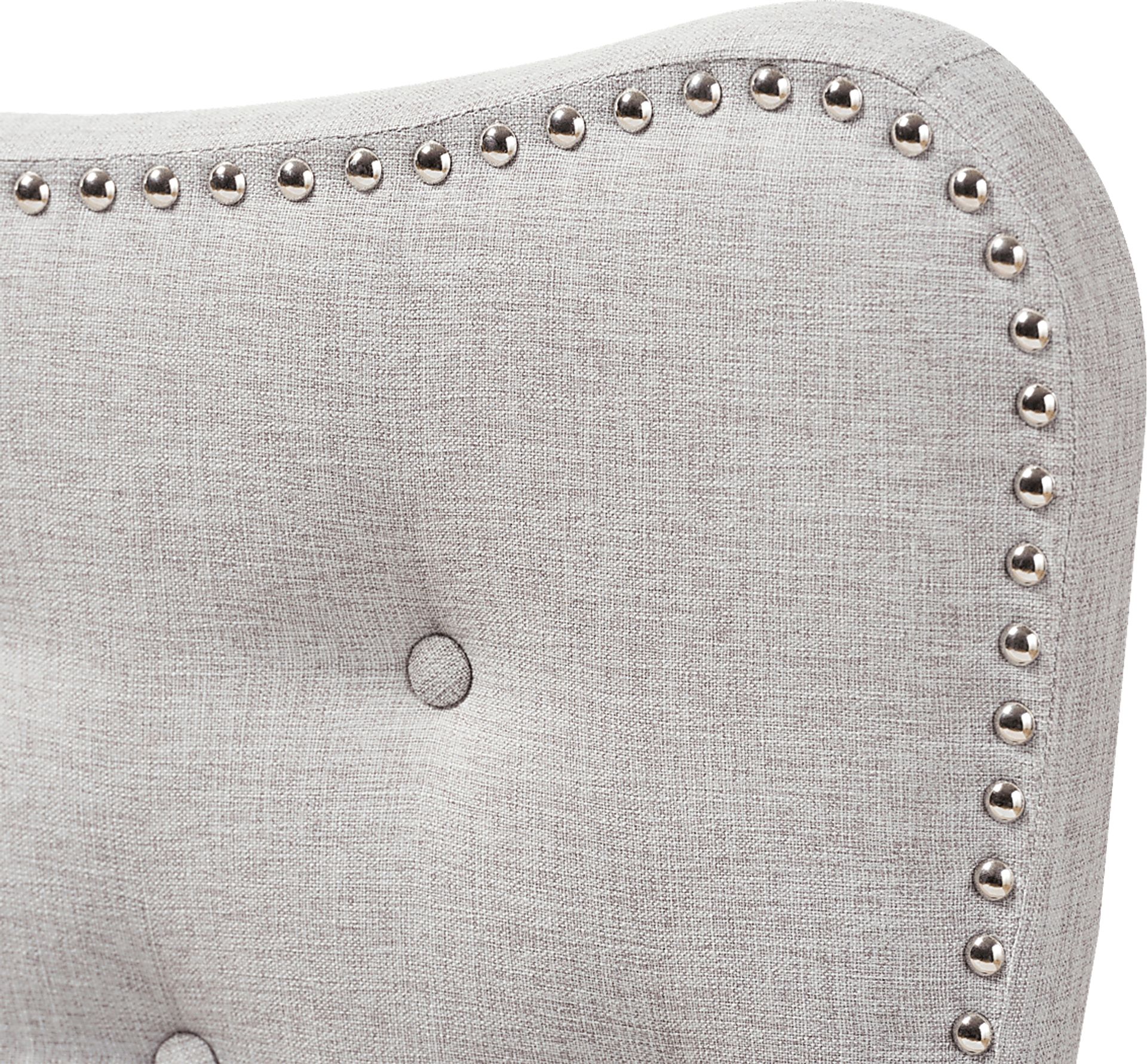 Glenvale Gray Queen Upholstered Headboard - Image 4