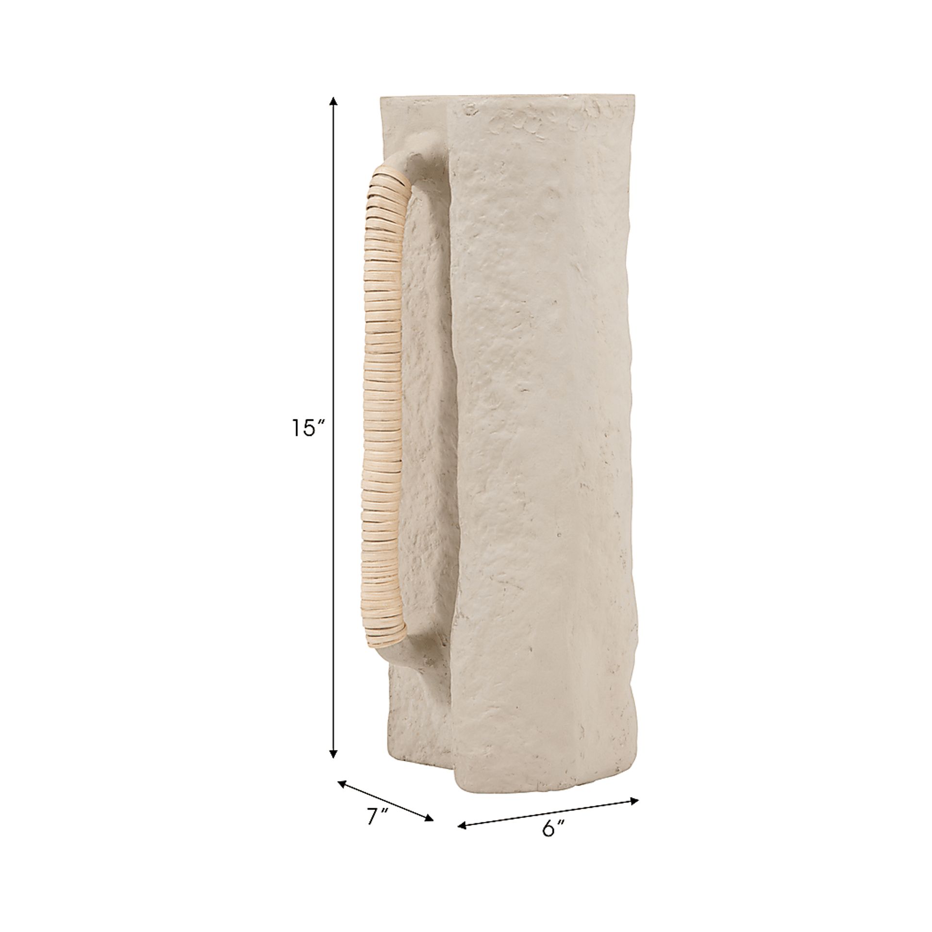 Glenwayhaven Beige 15 in. Vase - Image 8
