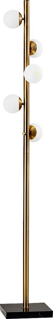 Glenwood Place Brass Floor Lamp