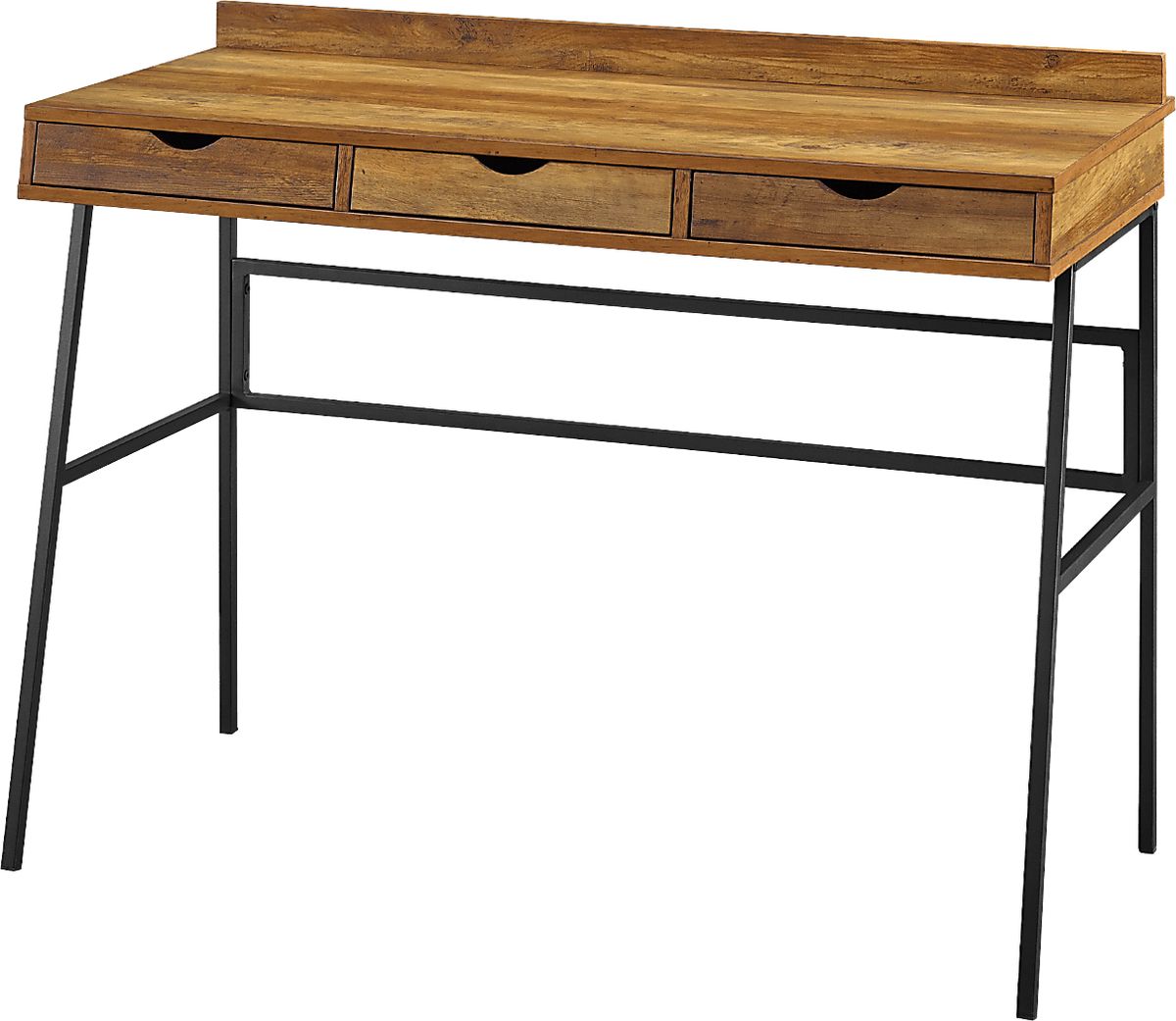 Glesman Brown Dark Wood Desk Rooms to Go