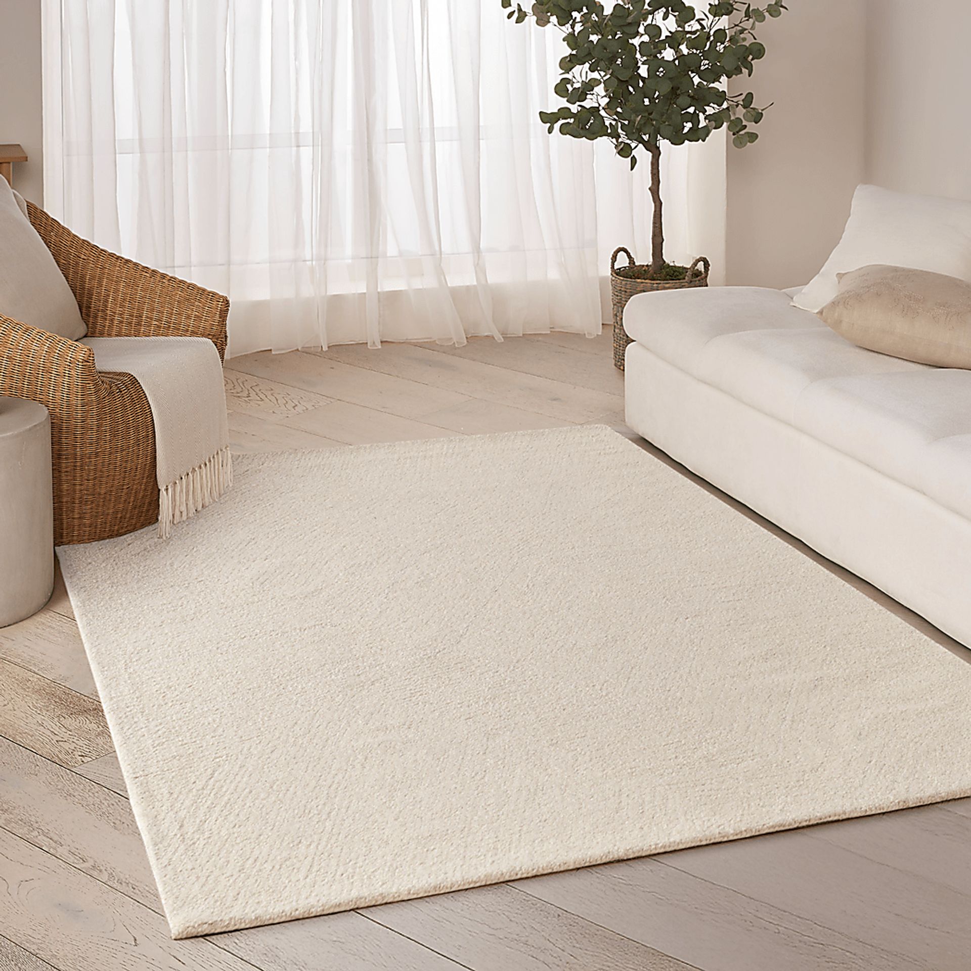 Glided Dunes Beige 5'3 x 7'3 Rug - Image 2