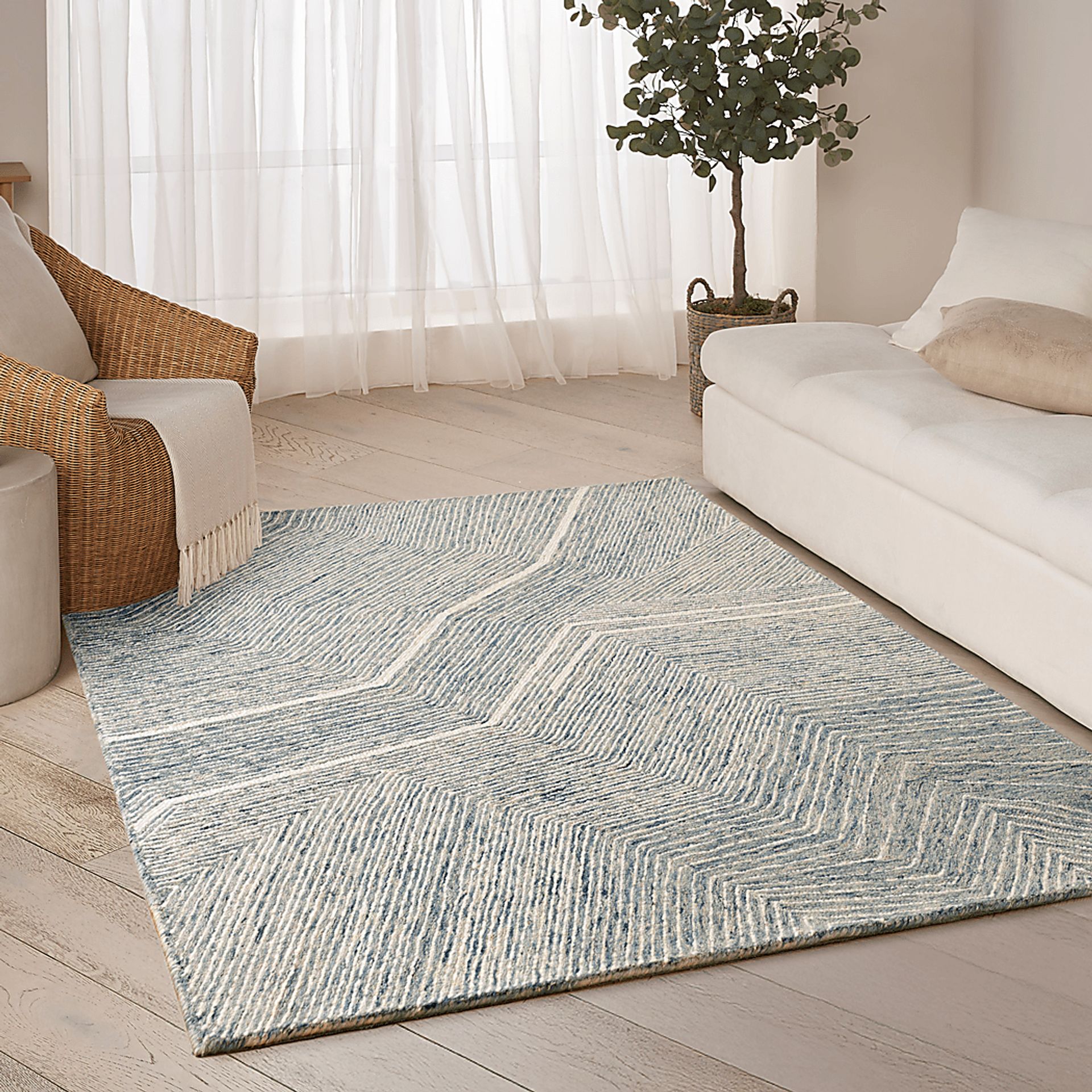 Glided Dunes Beige 7'9 x 9'9 Rug - Image 2