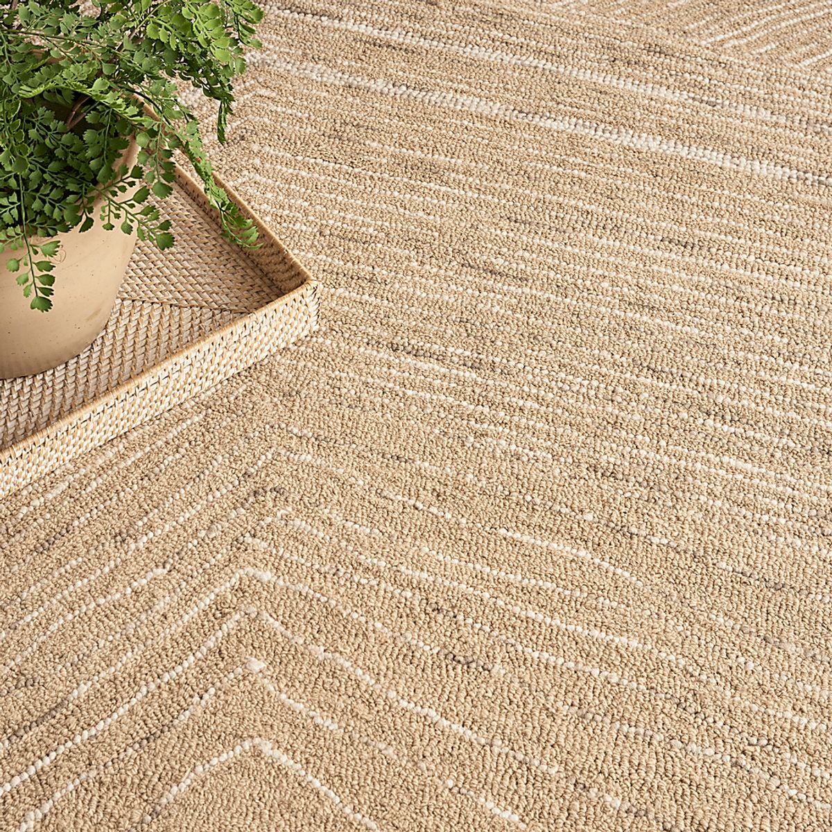 Rug Boutique Glided Dunes Brown | Rooms to Go