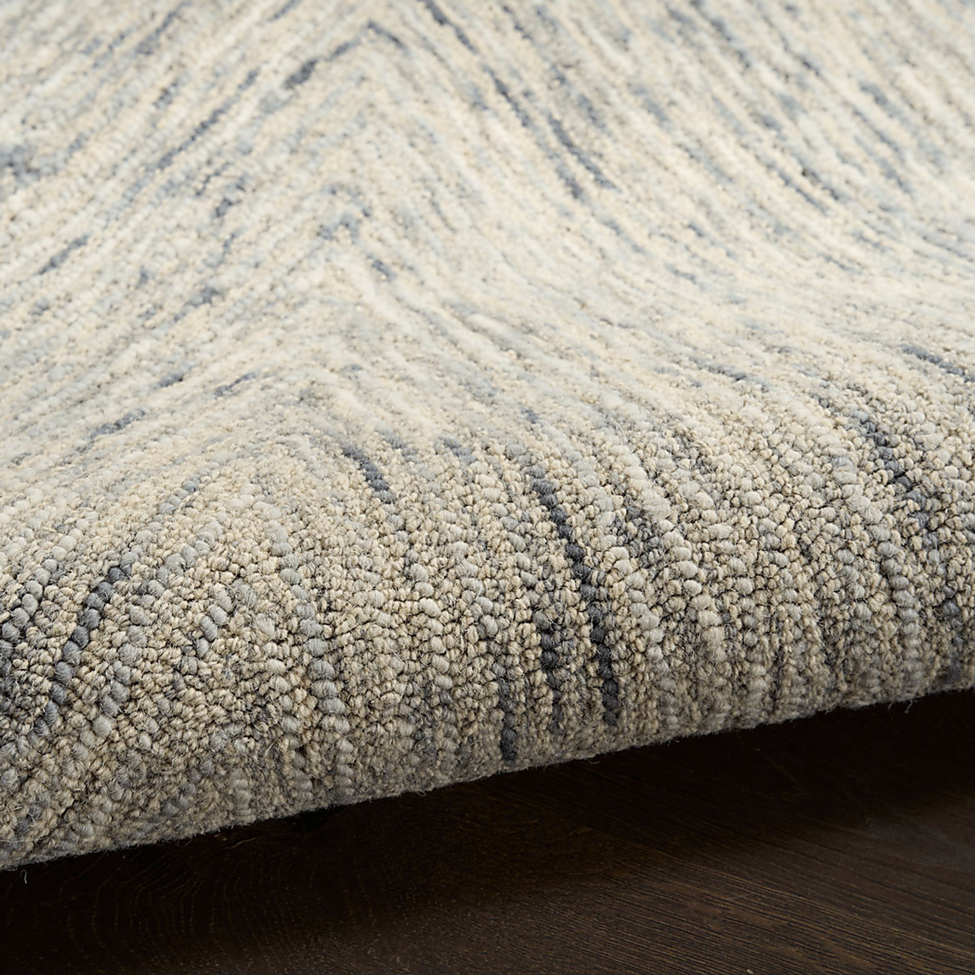 Glided Dunes Gray 8'6 x 11'6 Rug - Image 3