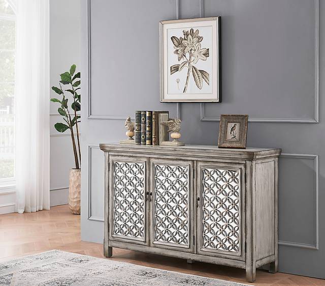 Glidewill Gray 3 Door Credenza - Thumbnail - Image 2