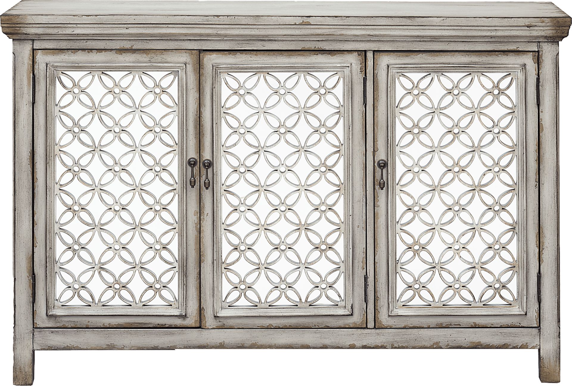 Glidewill Gray 3 Door Credenza - Image 3