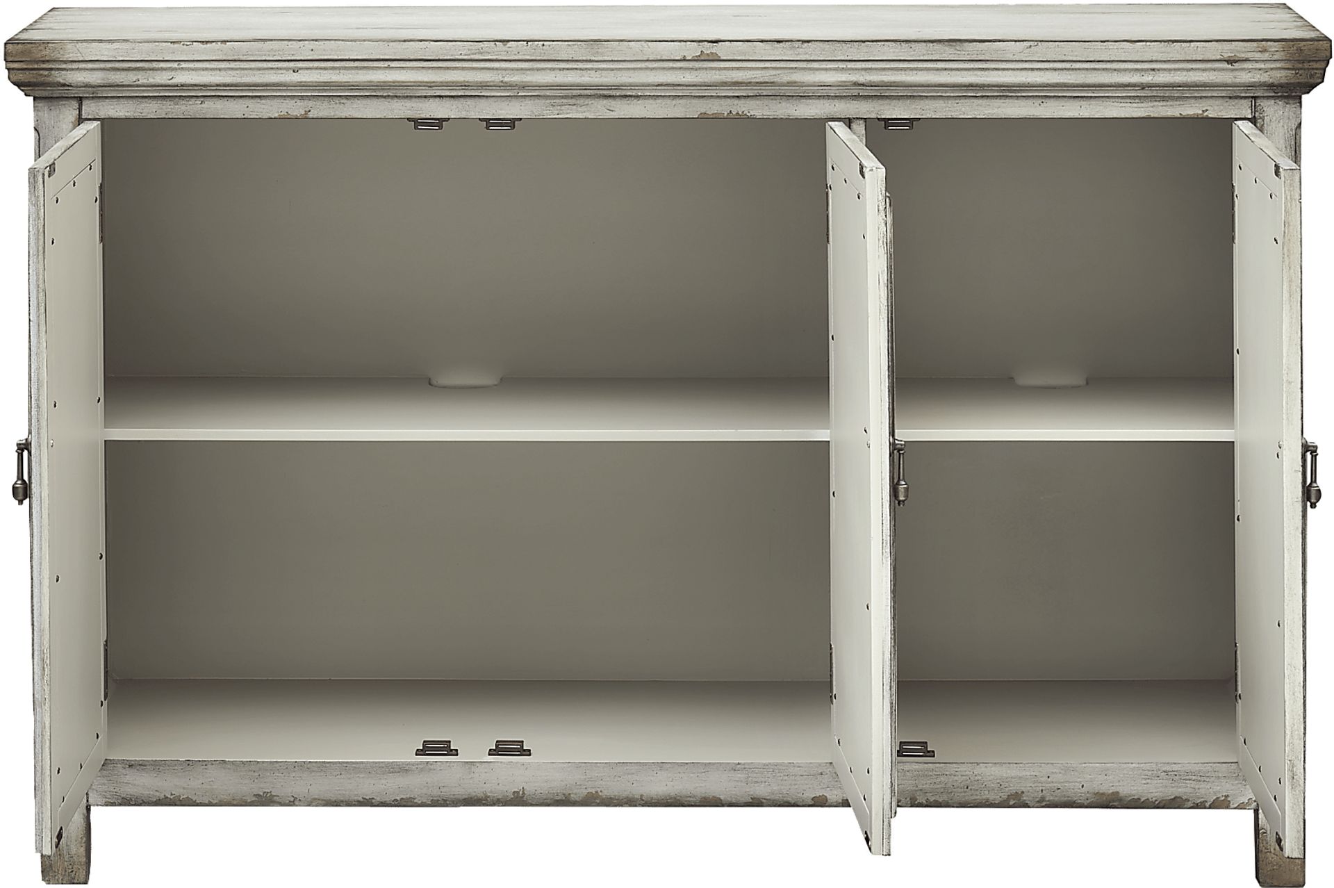 Glidewill Gray 3 Door Credenza - Image 4