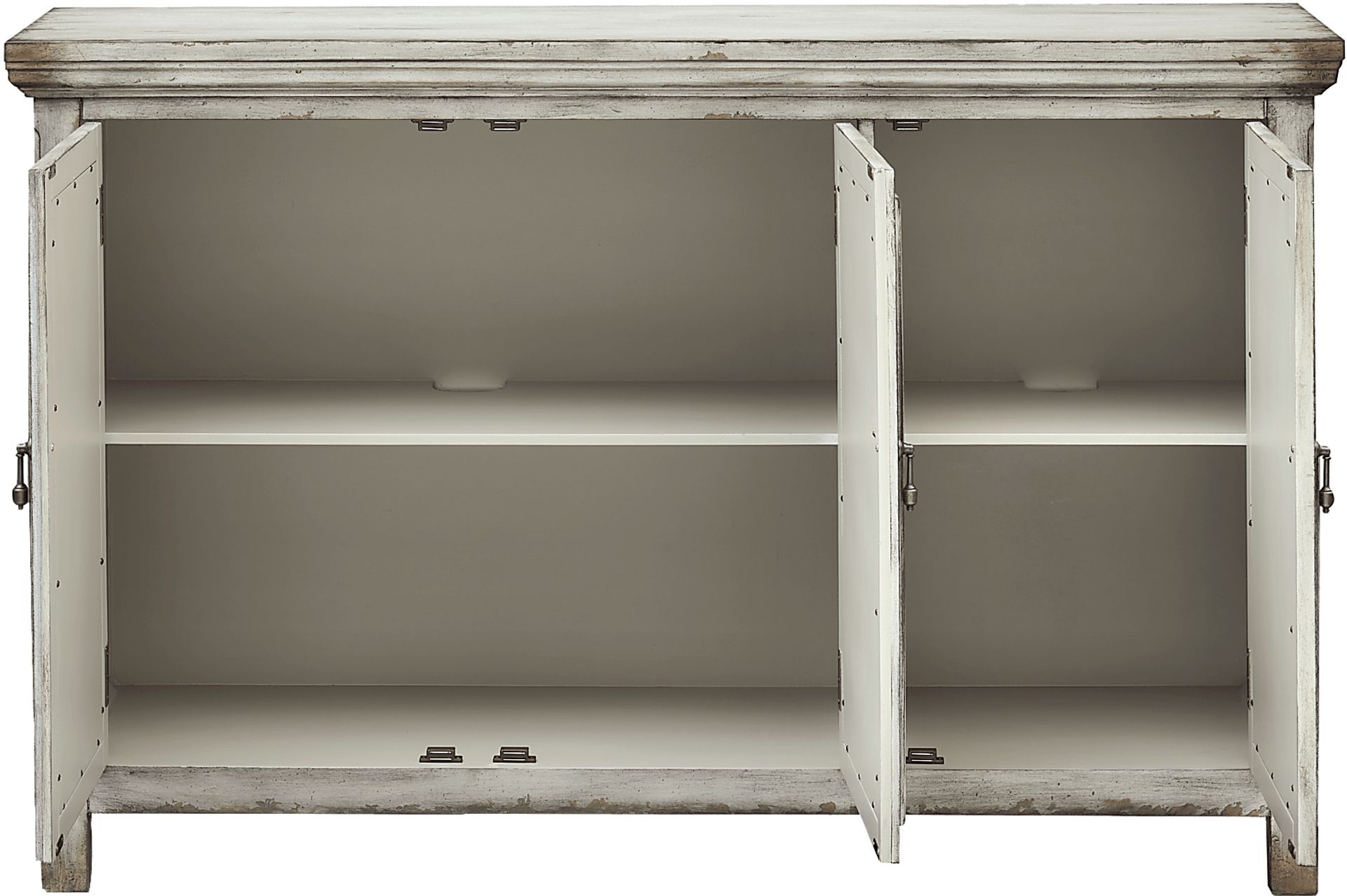 Glidewill Gray 3 Door Credenza - Image 4