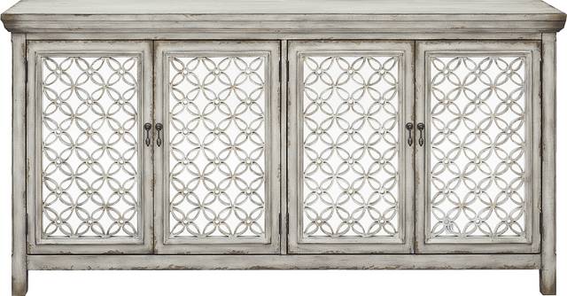 Glidewill Gray 4 Door Credenza - Thumbnail - Image 3
