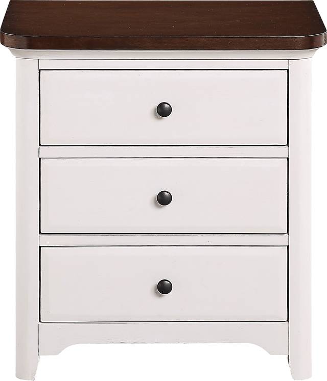 Glisson White End Table - Thumbnail - Image 2